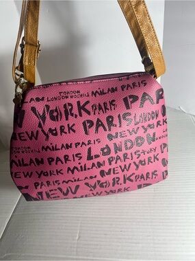 Pink and Brown bag size 12X10